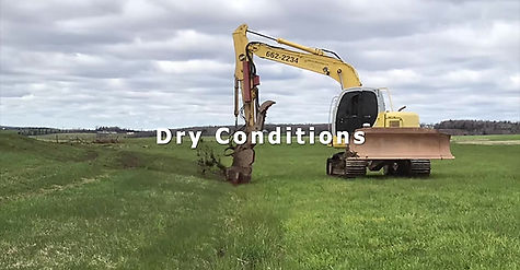 Ditch Doctor DD15 in dry conditions